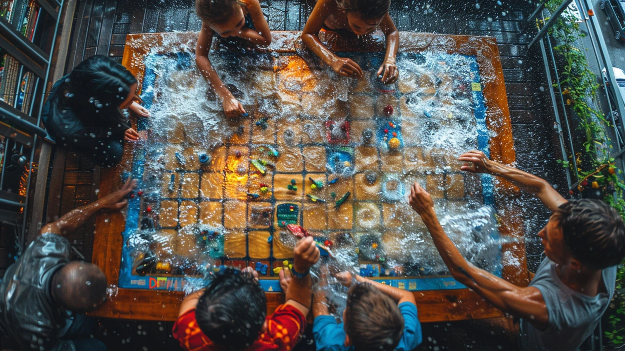 Tipy na Hry, které Rozveselí Celou Rodinu při Deštivém Počasí