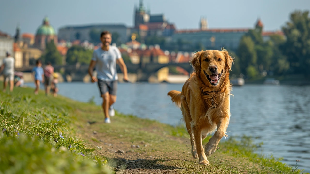 Nejlepší místa na procházku se psem v Praze